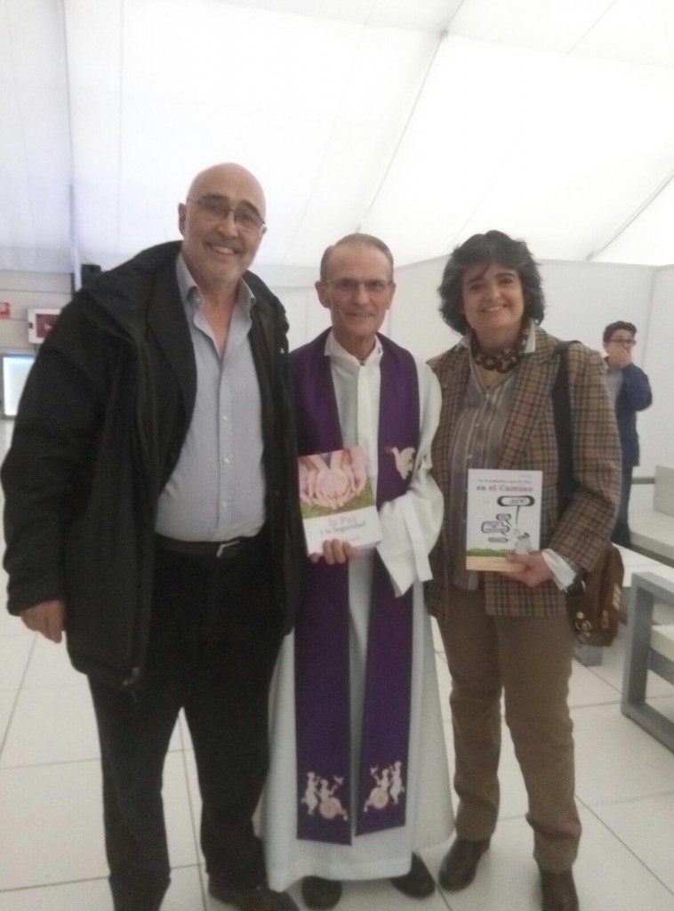 De izquierda derecha, Jesús Hernández, José Vicente Rodriguez y Carmen Marroquí